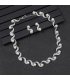 SET713 - Pearl Gem Necklace Jewellery set